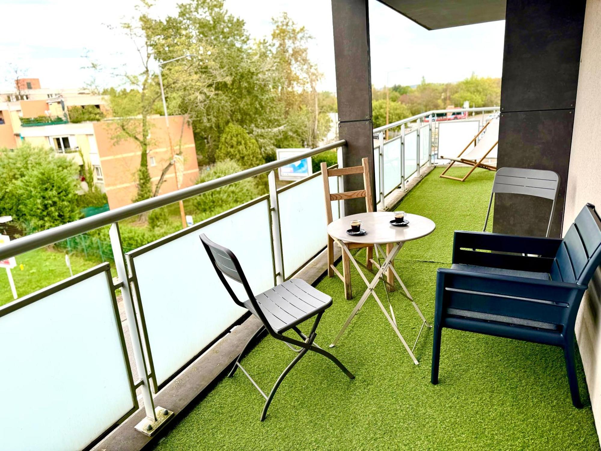 Bel Appartement T3 De 60M2 Avec Parking, Terrasse, Proche Du Metro Et Du Periph Tuluza Zewnętrze zdjęcie