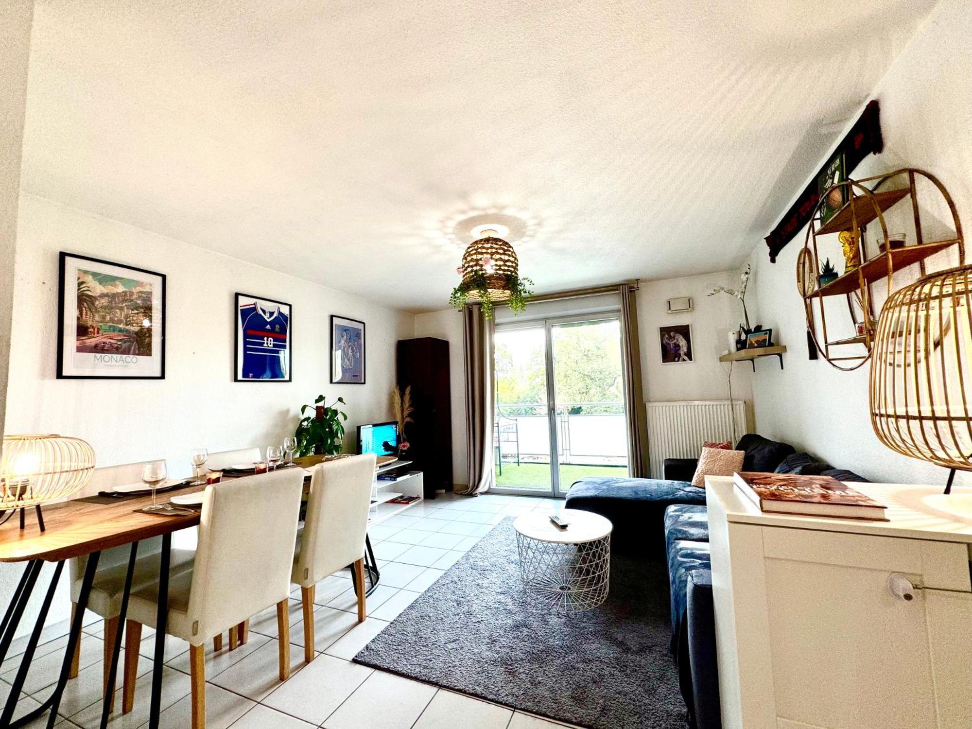 Bel Appartement T3 De 60M2 Avec Parking, Terrasse, Proche Du Metro Et Du Periph Tuluza Zewnętrze zdjęcie