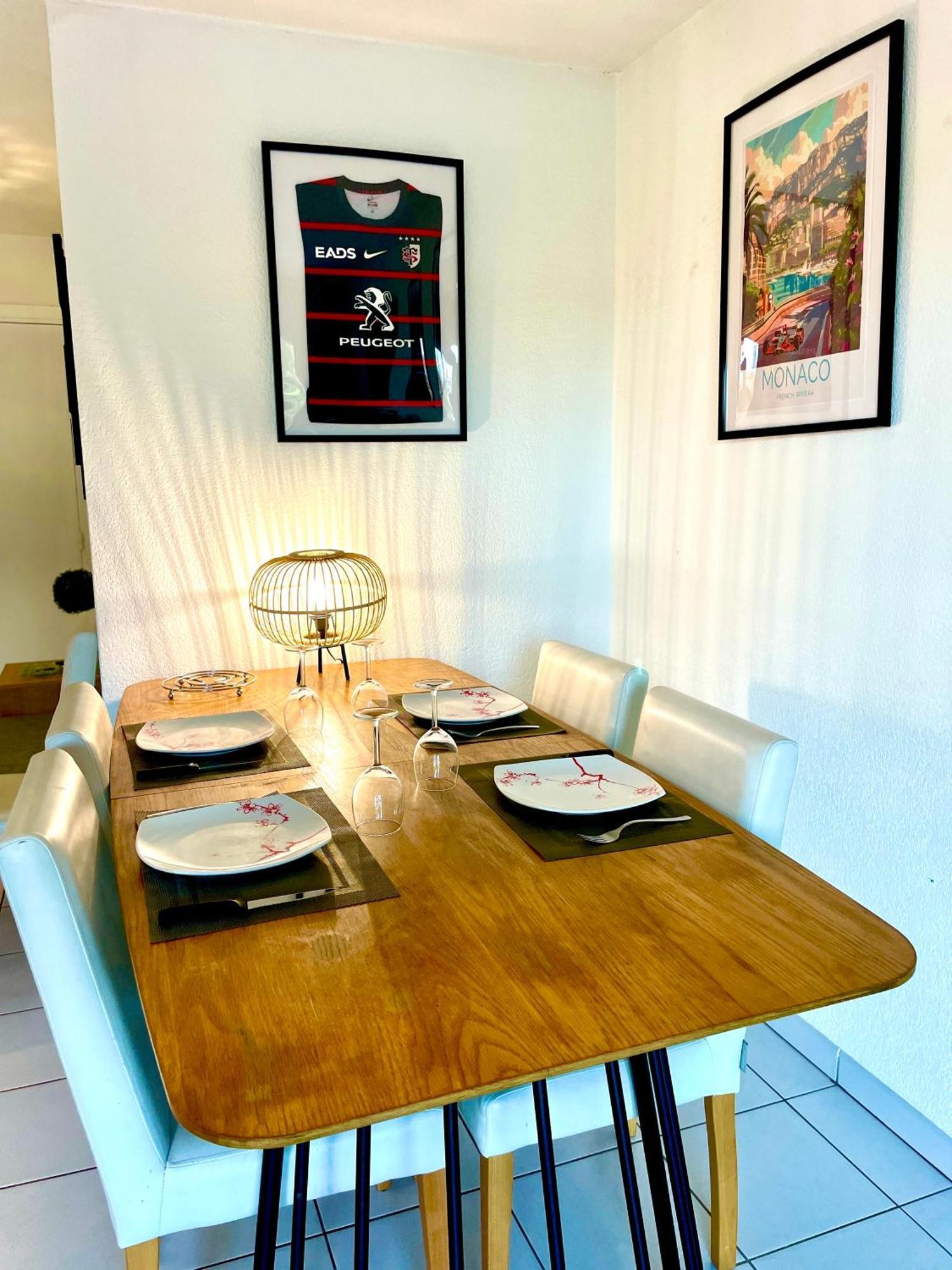 Bel Appartement T3 De 60M2 Avec Parking, Terrasse, Proche Du Metro Et Du Periph Tuluza Zewnętrze zdjęcie