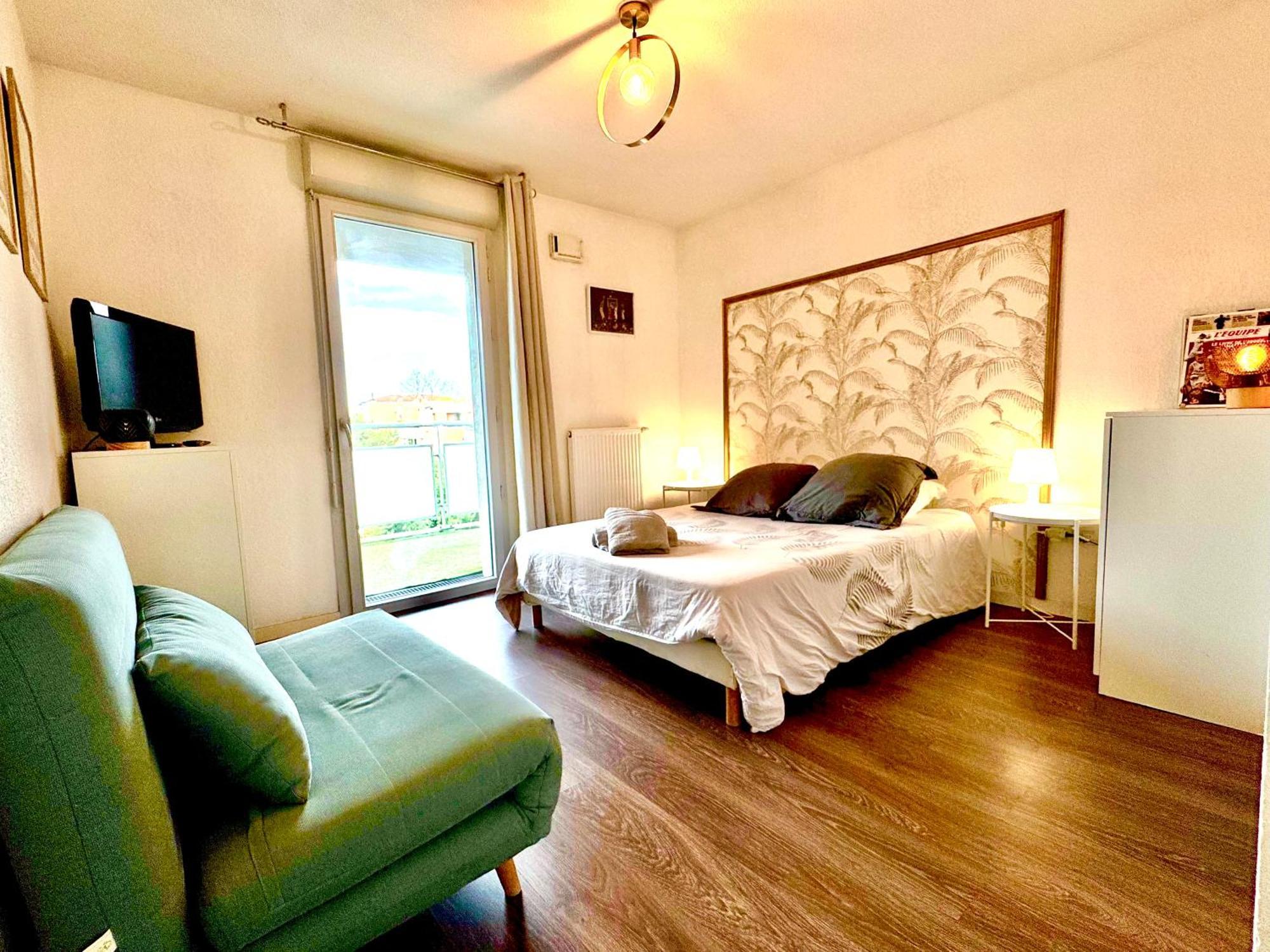 Bel Appartement T3 De 60M2 Avec Parking, Terrasse, Proche Du Metro Et Du Periph Tuluza Zewnętrze zdjęcie