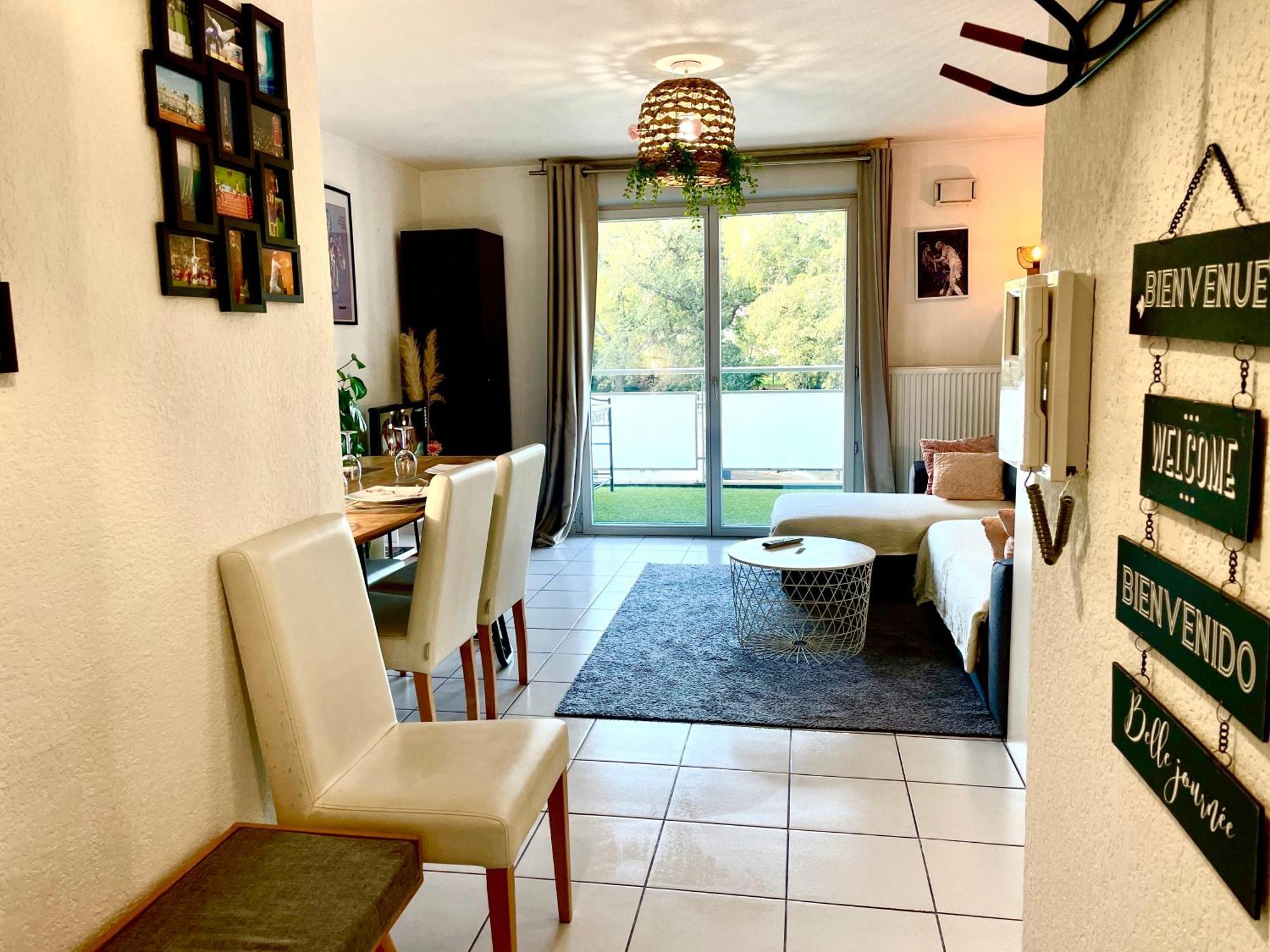 Bel Appartement T3 De 60M2 Avec Parking, Terrasse, Proche Du Metro Et Du Periph Tuluza Zewnętrze zdjęcie